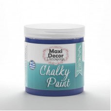 Χρώμα Κιμωλίας 250ml Maxi Decor Chalky 604 Μπλε Παγωνιού_CH604250